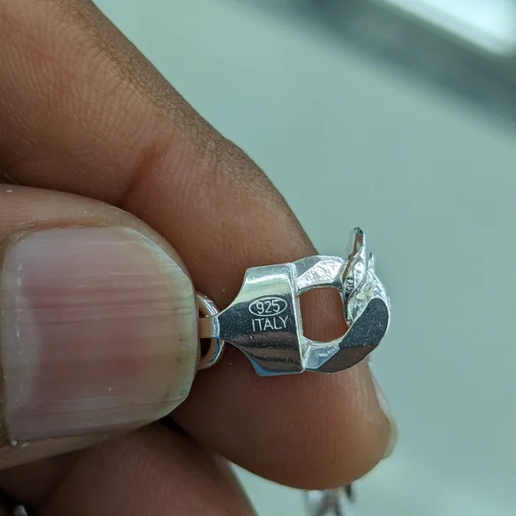 925 Sterling Silver Figaro Bracelet